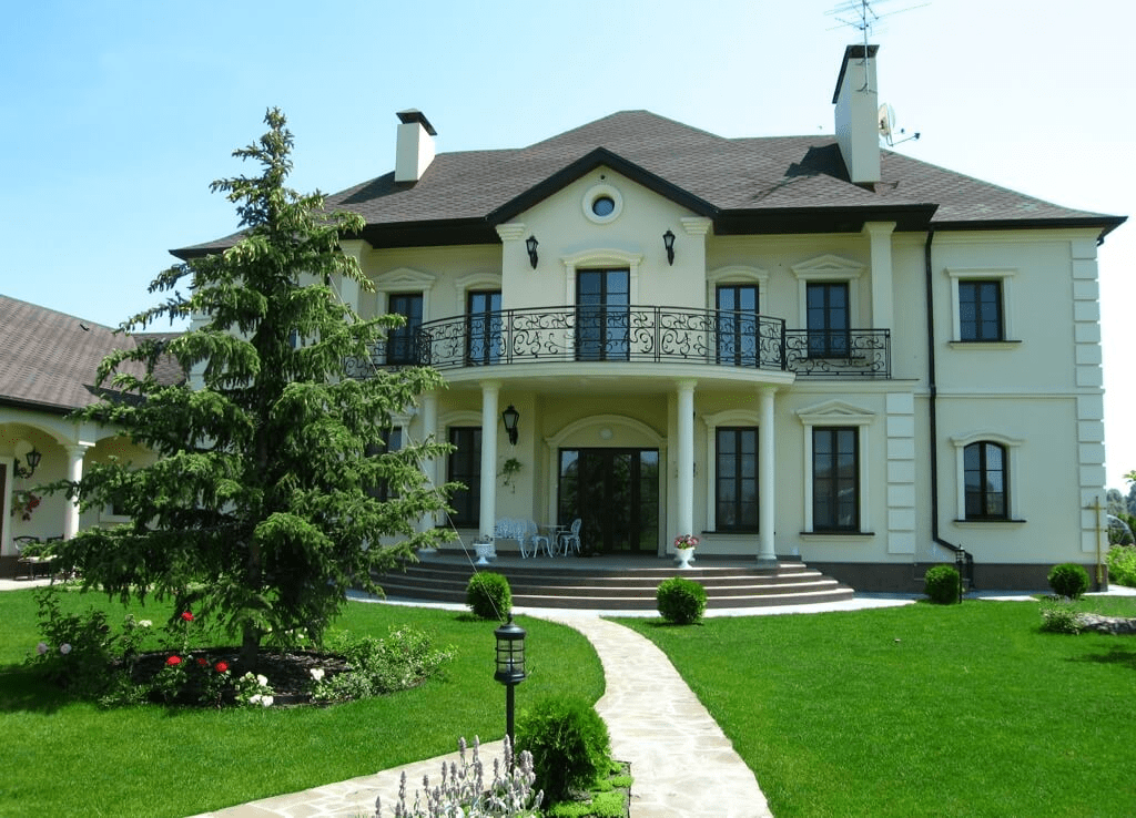 Окна классических домов